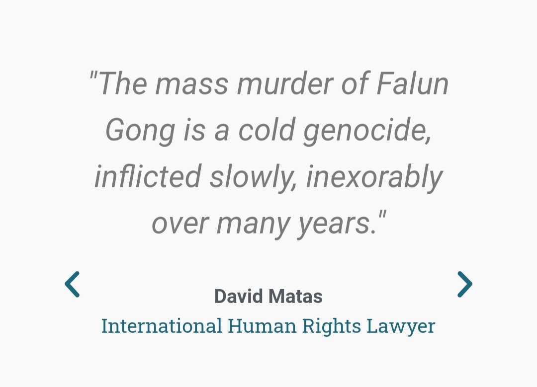 AlarmChina's tweet photo. ❗️"The #massmurder of Falun Gong is a #ColdGenocide, inflicted slowly, inexorably over many yrs" 

"De #massamoord op #FalunGong is een koude #genocide, langzaam, onverbiddelijk toegebracht over vele jaren"

#DavidMatas
Intl #HumanRights Lawyer

More info:
https://t.co/u9YqcKq2e1 https://t.co/6YMmDMypbg