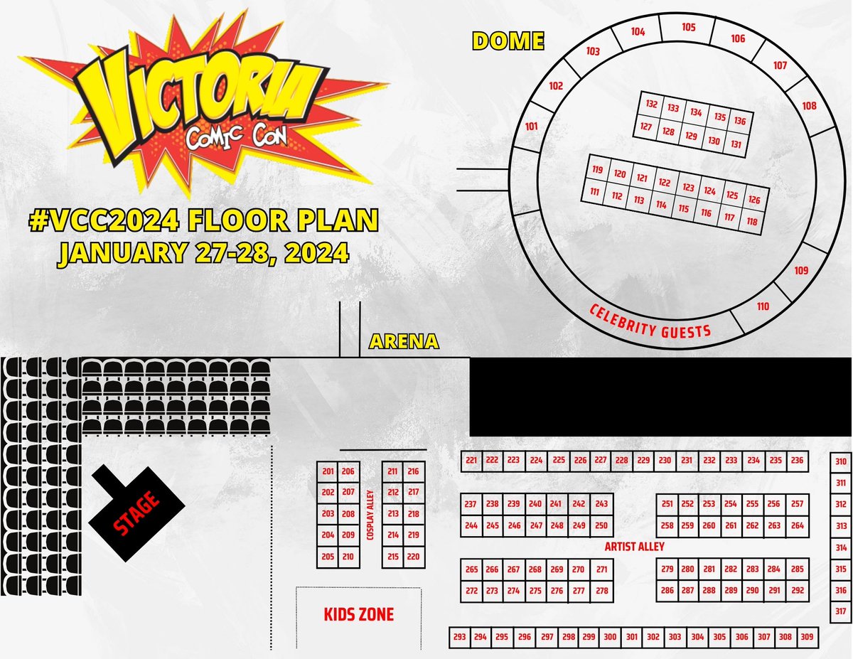We are excited to announce that for #VCC2024, we will be adding a floor to the arena grounds for the first time ever! The 33,000 sq ft arena will be transformed into a huge exhibit hall, filled with attractions and exhibitors you won't find anywhere else! Link in bio for booths!