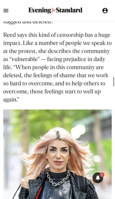 Our protest against @Meta got picked up by the @standardnews 📢 #stopdeletingus   https://t.co/cWhtNhZQo8<a class="tags" target="_blank" title="On Twitter" href="/?out=eyJ0eXAiOiJKV1QiLCJhbGciOiJIUzUxMiJ9.eyJpYXQiOjE3MjIwMjM1NTUsImlzcyI6InR3cG9ybnN0YXJzLmNvbSIsIm5iZiI6MTcyMjAyMzU1NSwiZXhwIjoxNzUzNTU5NTU1LCJyZWRpcmVjdF91cmwiOiJodHRwczovL3R3aXR0ZXIuY29tL01ldGEifQ.KcuytaUPeaAtbgRg8Lnc7yBniyy1_2VK8JxuwssH5-H6BH4NPVMTMonLACUUhZrbxGEQyy_gcRzfTaOTu45q_g">@Meta</a><a href="/tag/stopdeletingus"class="tags"><span>#stopdeletingus</span></a>