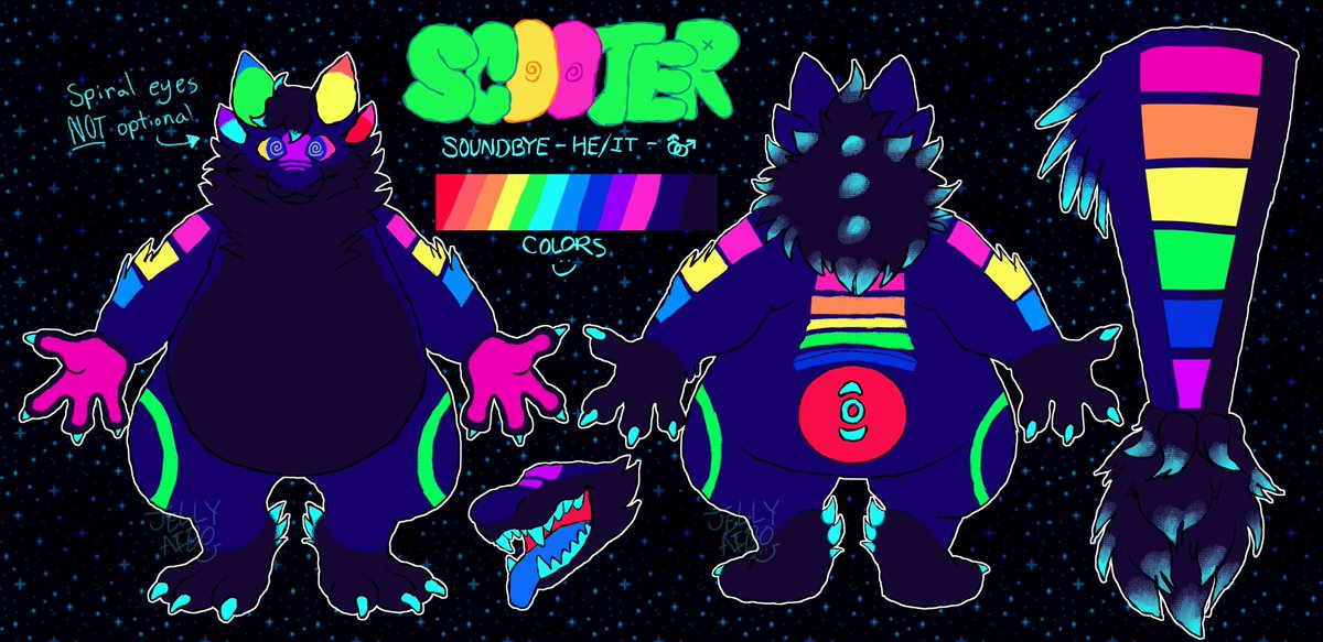 possumdotjpeg's tweet photo. ! eyestrain / bright colors !
funny soundbyte oc cuz im kinda obsessed w them at the moment !! his name is scooter :3
๐๐๐๐๐ช๐ช
๐๐โ๏ธ๐๐ฝ๐ฌ๐ผ๐ซง๐
#furryart #furryoc #soundbyteoc #soundbyte https://t.co/OYIlgMwCUY