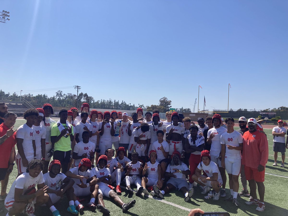 Mater Dei ends its summer w/ 28-14 win v Mission Viejo to claim to the South County tourney, Monarchs def. looking like the #1 team in the nation  <a href="/ocvarsity/">ocvarsity</a> <a href="/MDFootball/">Mater Dei Football</a>