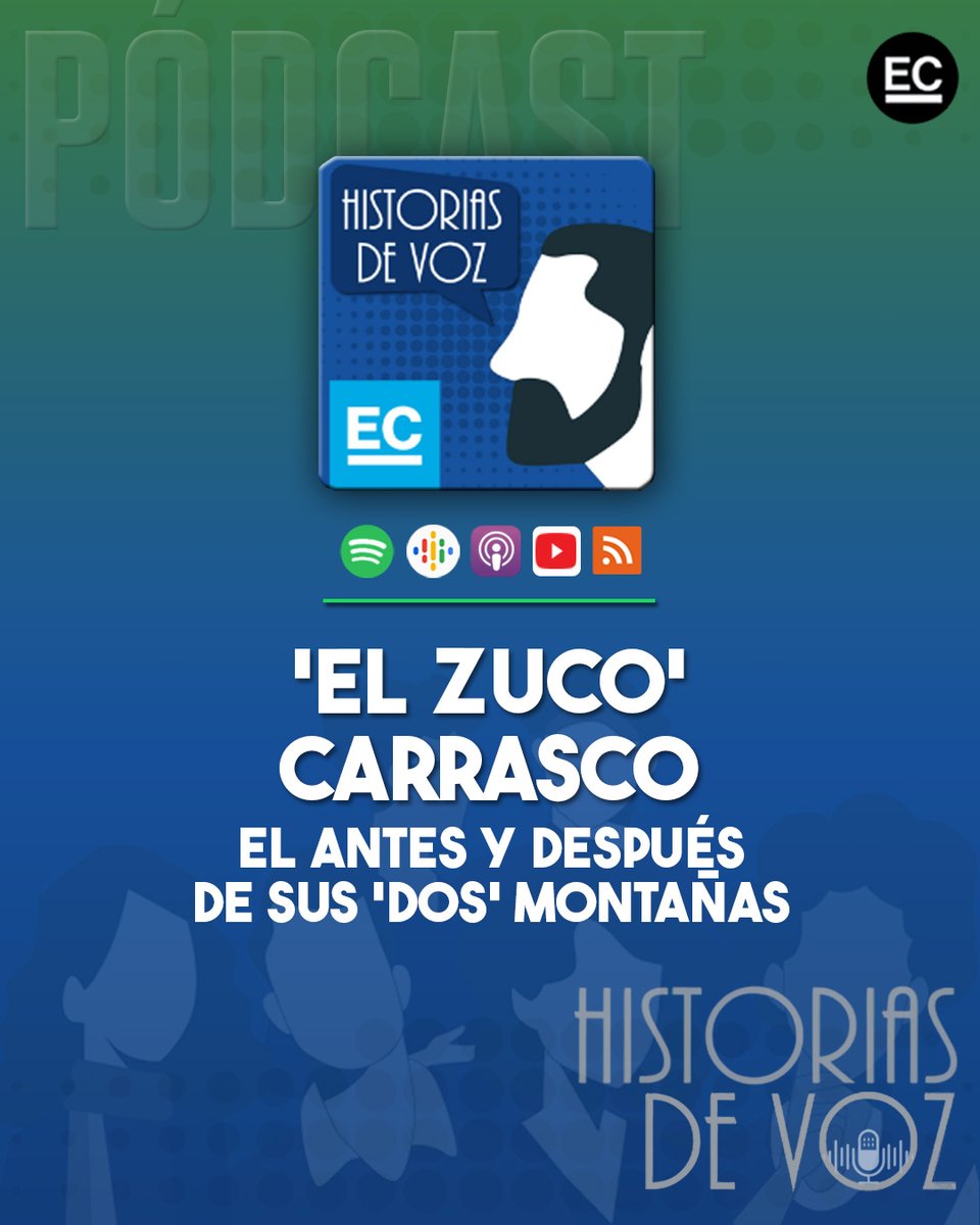 La historia del montañista ecuatoriano Sebastián ‘El Zuco’ Carrasco es el nuevo episodio del #podcast de Historias de Voz de #ELCOMERCIO » bit.ly/3PPTDQA