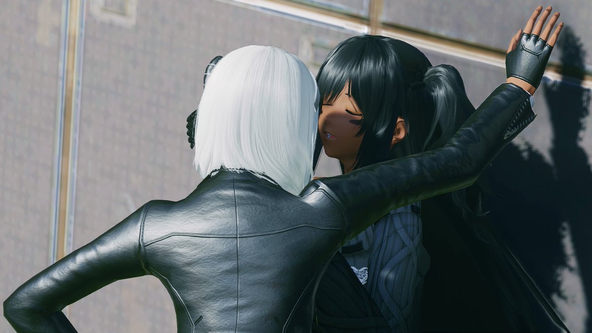 Calla_NGS's tweet photo. Hello~ It's been a while since I've posted. I needed a break to tend better care to mental health for me and @Soatski but we wanted to take some cute pictures together today. ❤️

#NGS_SS #RappyMail #PSO2NGS #PSO2global #PSO2NGS_SS #メンテの日じ���ないけどssを貼る https://t.co/Ja77kkxA56