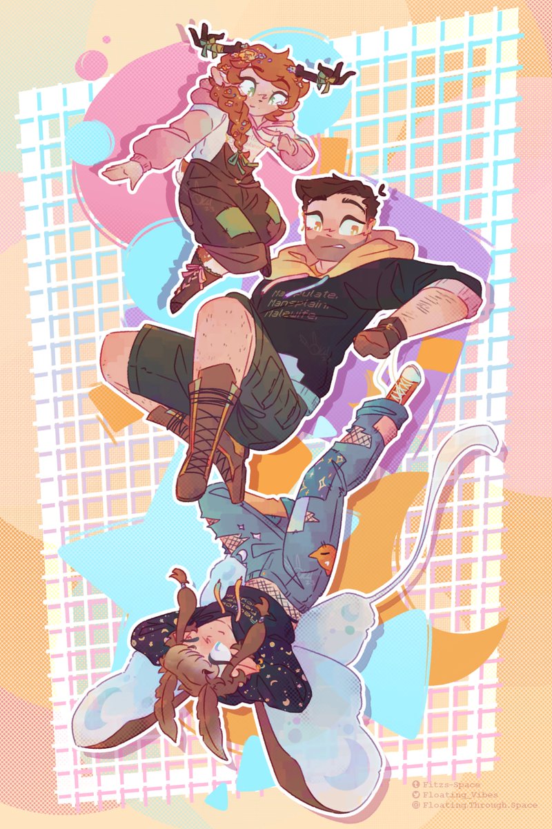Floating_Vibes's tweet photo. Girlboss, Malewife, Recycle. 

Joy, SoupGroup be upon ye
[untag in replys if you can]
#Hermitcraftfanart #Geminitayfanart #impulsesvfanart #pearlescentmoonfanart https://t.co/hiW8oO5p1x