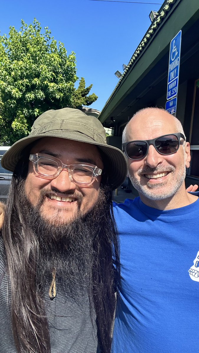 Always great bumping into <a href="/TroyCaylak/">Troy ☎️</a>
