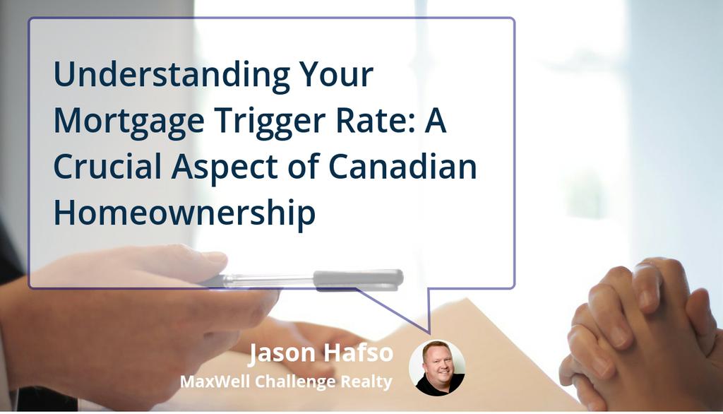 jasonhafso's tweet image. By understanding your trigger rate, you can evaluate whether your mortgage aligns with your long-term financial goals and risk tolerance.

Learn more 👉 lttr.ai/ADt2f

#MakeInformedDecisions #MortgageTriggerRate #MortgageTerms #AspiringHomebuyer #MyRealHome #YEGre