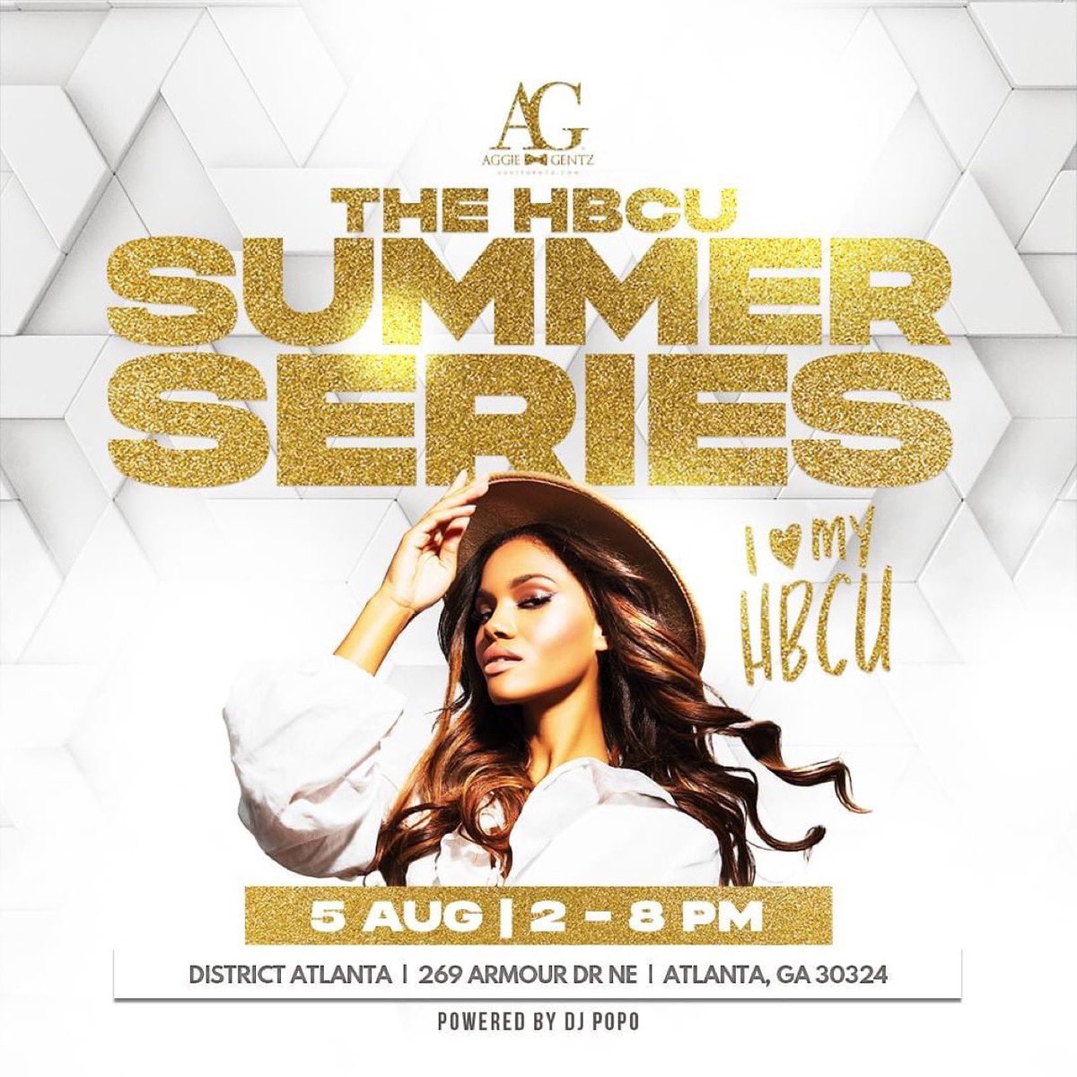 AggieGentz's tweet photo. I ❤️ MY HBCU‼️
•
Aggie Gentz presents a vibe and experience ATL style.
•
🎟️https://t.co/v0pIQ14I66.
•
Please join us at:
📍District Atlanta - 269 Armour Dr NE Atlanta, GA. 
⏲️2:00 PM – 8:00 PM 
🗓️August 5th 
🎶 by DJ PoPo
•
#AggieGentzSummerSeriesATL 
#ILoveMyHBCU https://t.co/JitU32IlTz
