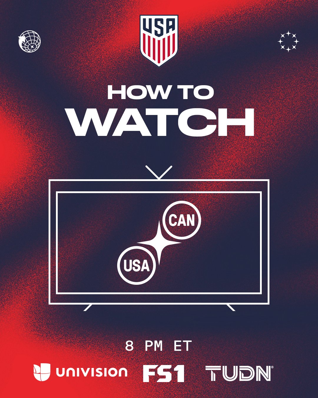 U.S. Men's National Soccer Team on Twitter "Quarterfinals tonight... let's goooo 🇺🇸 https//t