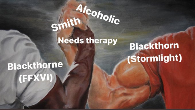 Blacksmith Blues III, huh? I'd slap them both ? https://t.co/6MkxiUZoQc
