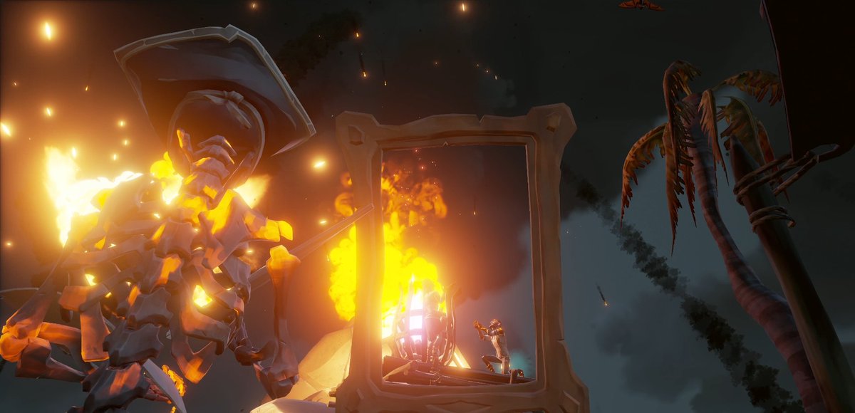 2scratch99's tweet photo. I'm drawing a photo of the pirate who made a marriage proposal. 💍

 #SoTShot Theme: The Devil's Roar

@SeaOfThieves #SeaOfThieves https://t.co/O913M29S4r