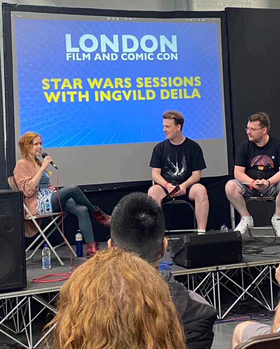 StarWarsSession's tweet photo. A late night LFCC DAY 2 🔥 Crazy day. Crazy interviews. And our first panel of the weekend with @iSyntropia ! Thanks to everyone who came. Our next poddy episode is gonna wild ✌️
#LFCC23 #LFCC2023 #LondonFilmAndComicCon #LFCC #StarWars #StarWarsPodcast https://t.co/9CQOaqt6n4
