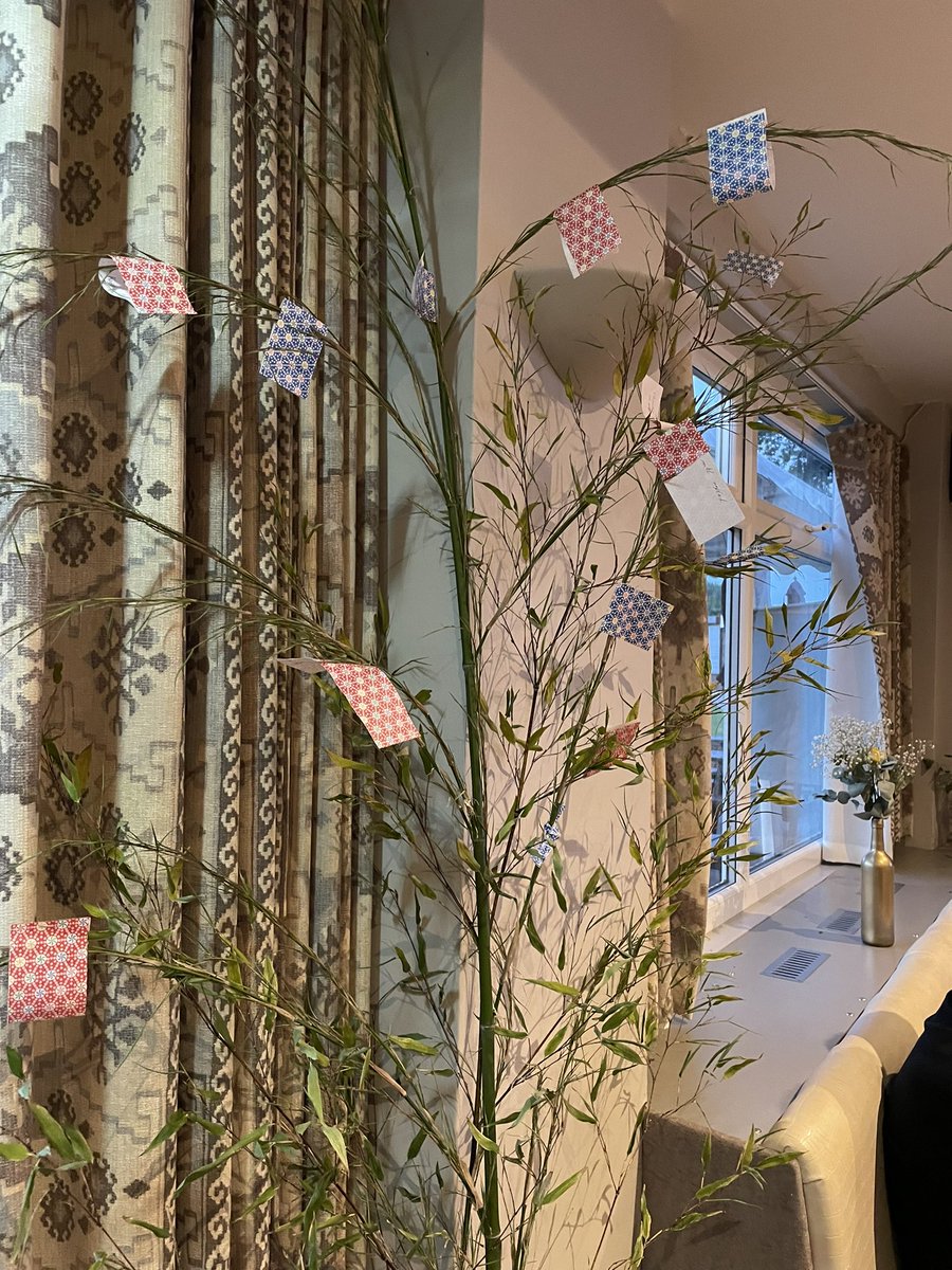 Brilliant night yesterday at our Taste of Japan Night with fantastic food, sake, Japanese gin and wishes on the bamboo tree … my wish - we do it all again on 7th day of 7th month in 2024 #Tanabata2023 #Japan