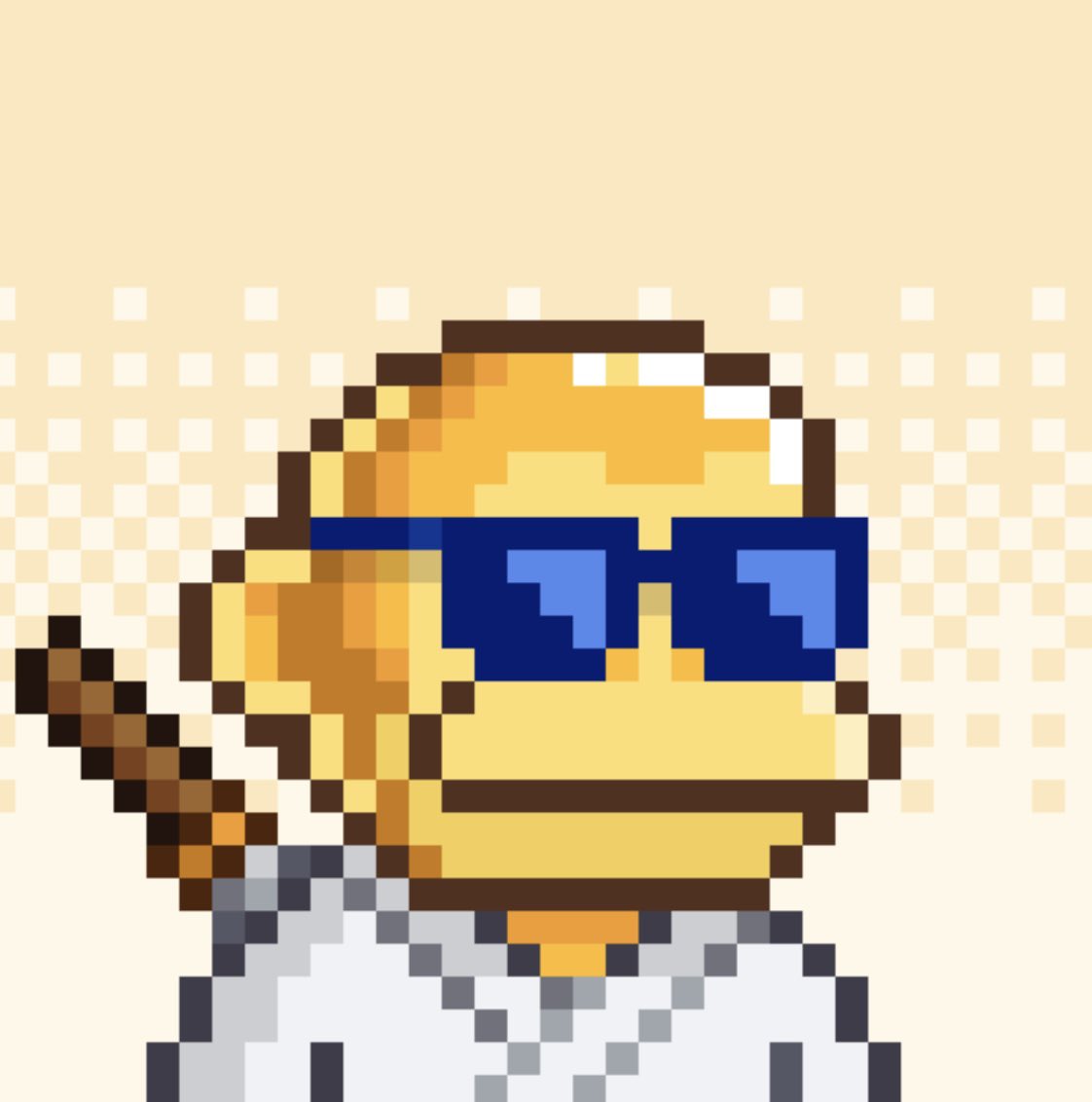 The_Crypt_NFT's tweet photo. We hold this golden warrior from up on high around the summit of Mt Monke. The coolest warrior monk who roams the mountain peaks for enlightmemt and is at peace in the golden rays at dawn.
We are Monke #6218
#Legendary #SolanaSMB #Monke #GoldFur #KarateGi #Katana #GoldonGolden https://t.co/z5QbfOkQUb