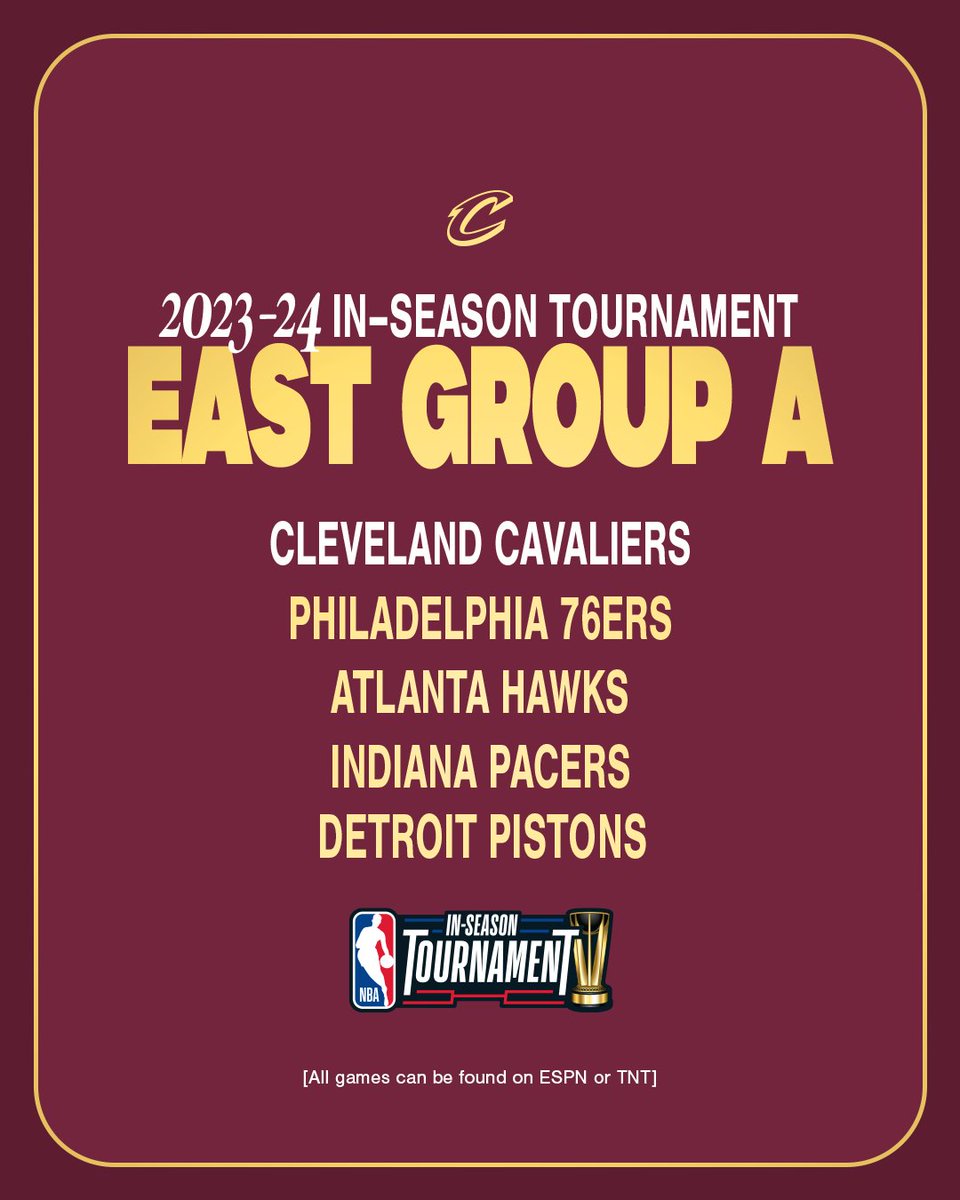 RT @cavs: Our group for the inaugural In-Season Tournament! #LetEmKnow https://t.co/2HRSwP6gm9