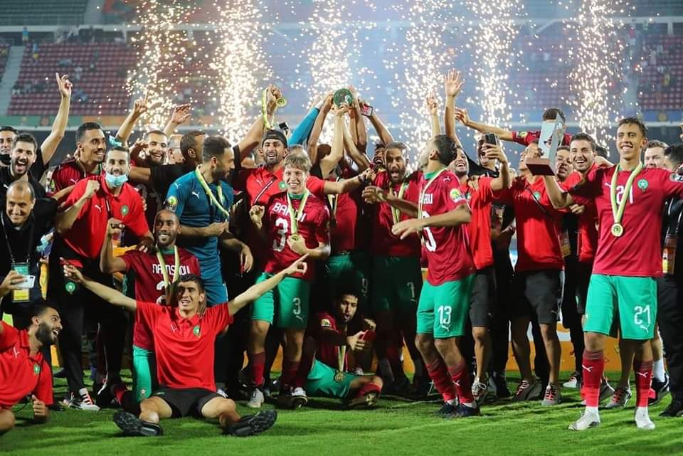 dina_bari's tweet photo. مليار الف مليون تريليون وبليون مبروك لاشبال الاطلس 🇲🇦👑
#Morocco
#CANU23 
#CAN2023 #proudtobeMoroccan
#المغرب يفوز 
ولا عزاء الحاقدين 
#ديما_مغرب https://t.co/rCgtt8Bq8g