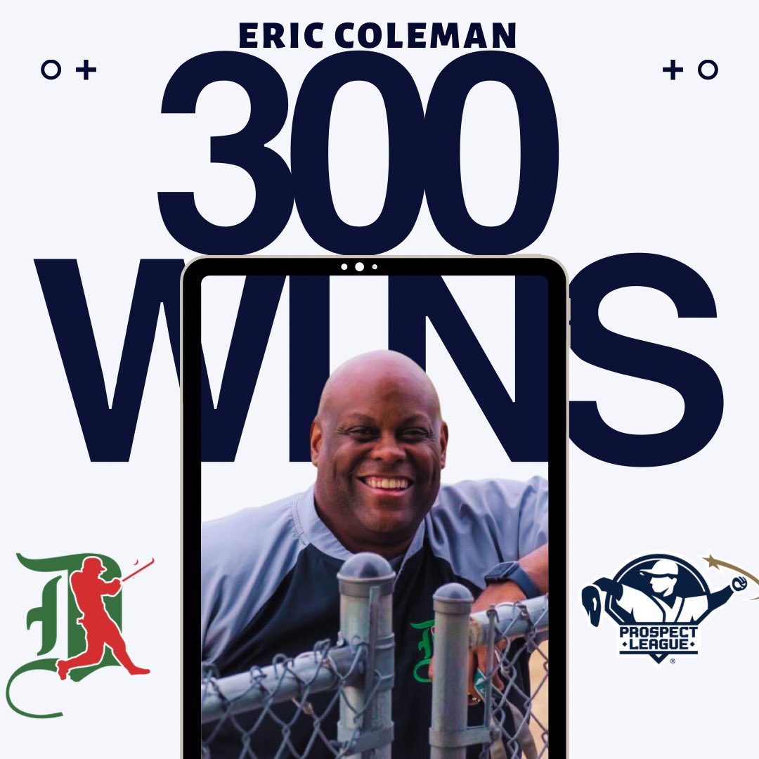 DanvilleDans's tweet photo. With tonight’s win, @ec_21 has officially secured win #300 with the Dans! Congratulations Coach! https://t.co/cX23BDsxkc