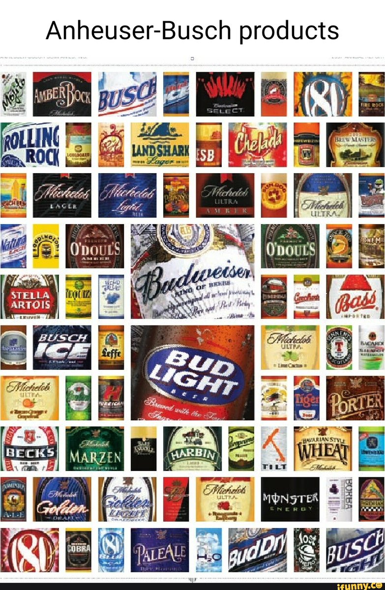 mastersuntzu's tweet photo. @AnheuserBusch Just a reminder of what NOT to drink #BoycottBudLight #BoycottBud #boycottbusch https://t.co/cvMPY15wkA