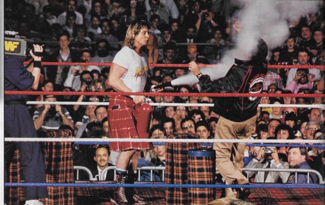 Pipers Pit at Wrestlemania V! #RowdyRoddyPiper