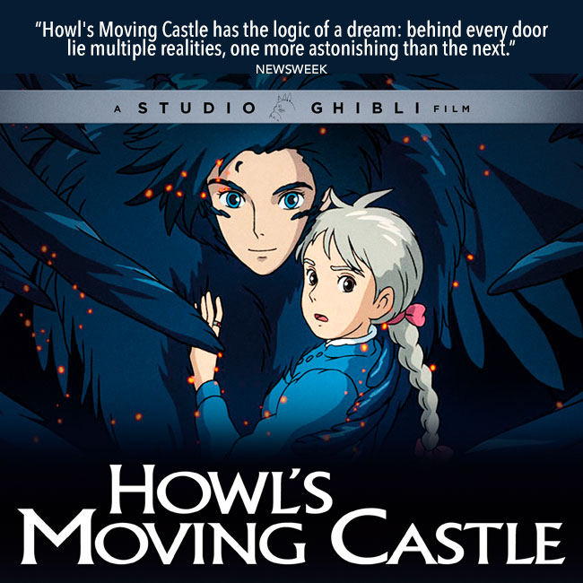 LarkTheater's tweet photo. Hayao Miyazaki's HOWL'S MOVING CASTLE this weekend at the Lark Theater! Step into the fantastical world of Studio Ghibli every weekend all throughout the month of July. For schedule and tickets visit https://t.co/YnhQsMWXgI
#studioghibli #hayaomiyazaki #HowlsMovingCastle https://t.co/1hVT3rlHBh