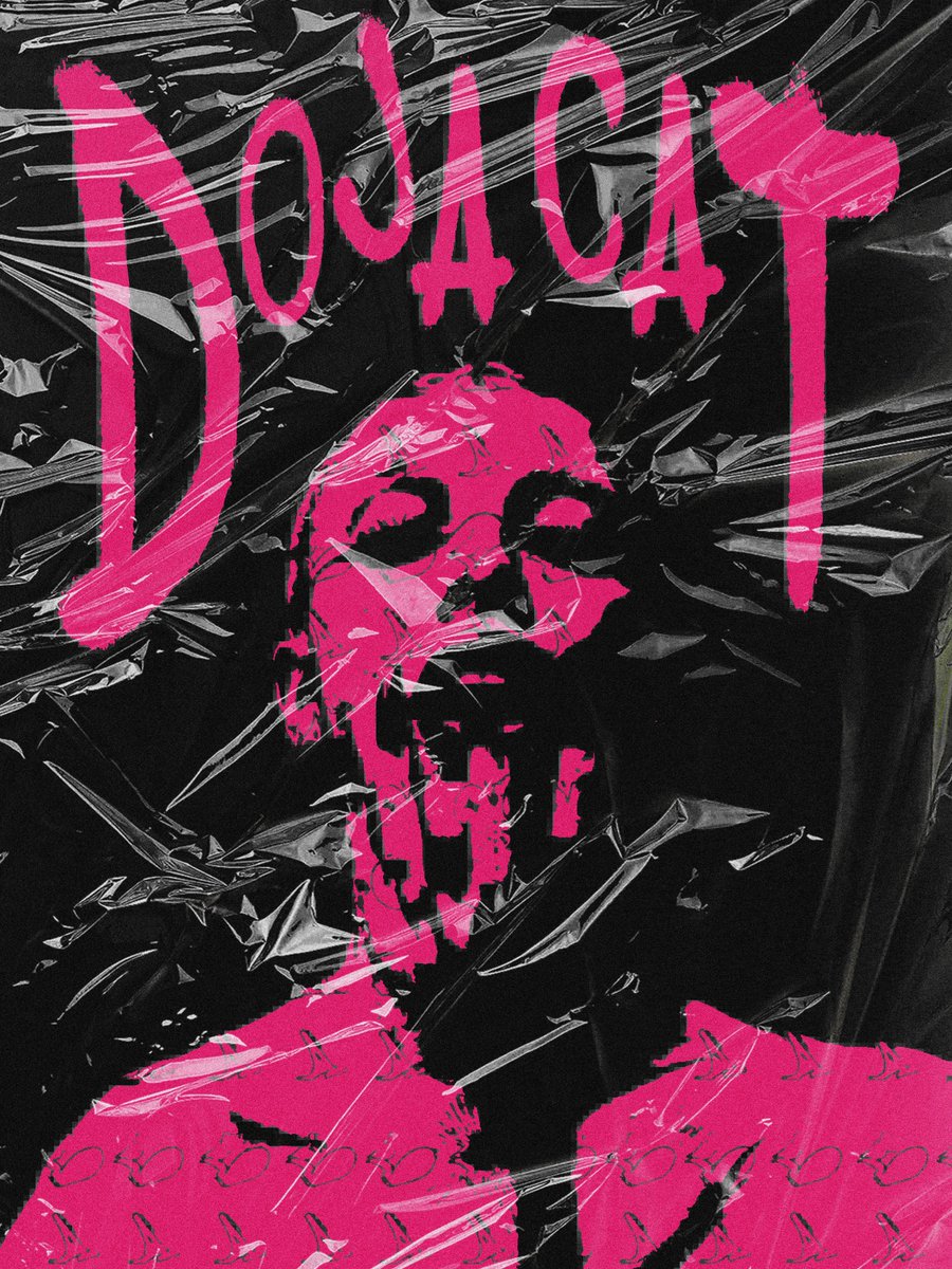 B1LAME's tweet photo. doja cat poster https://t.co/mx06tvc6xD