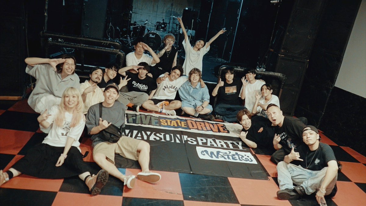 FiveStateDrive's tweet photo. 💘Super Thanx!!!💘
2023.07.08@新潟CLUB RIVERST
"FIVE STATE DRIVE TOUR 2023"
×
"PARTY4YOU TOUR 2023"
w/
MAYSON's PARTY
WATER
Unlax (O.A.)
#FiveStateDrive #MAYSONsPARTY #WATER #Unlax
https://t.co/XaIKnf48dr https://t.co/XJ0y3HW4KH
