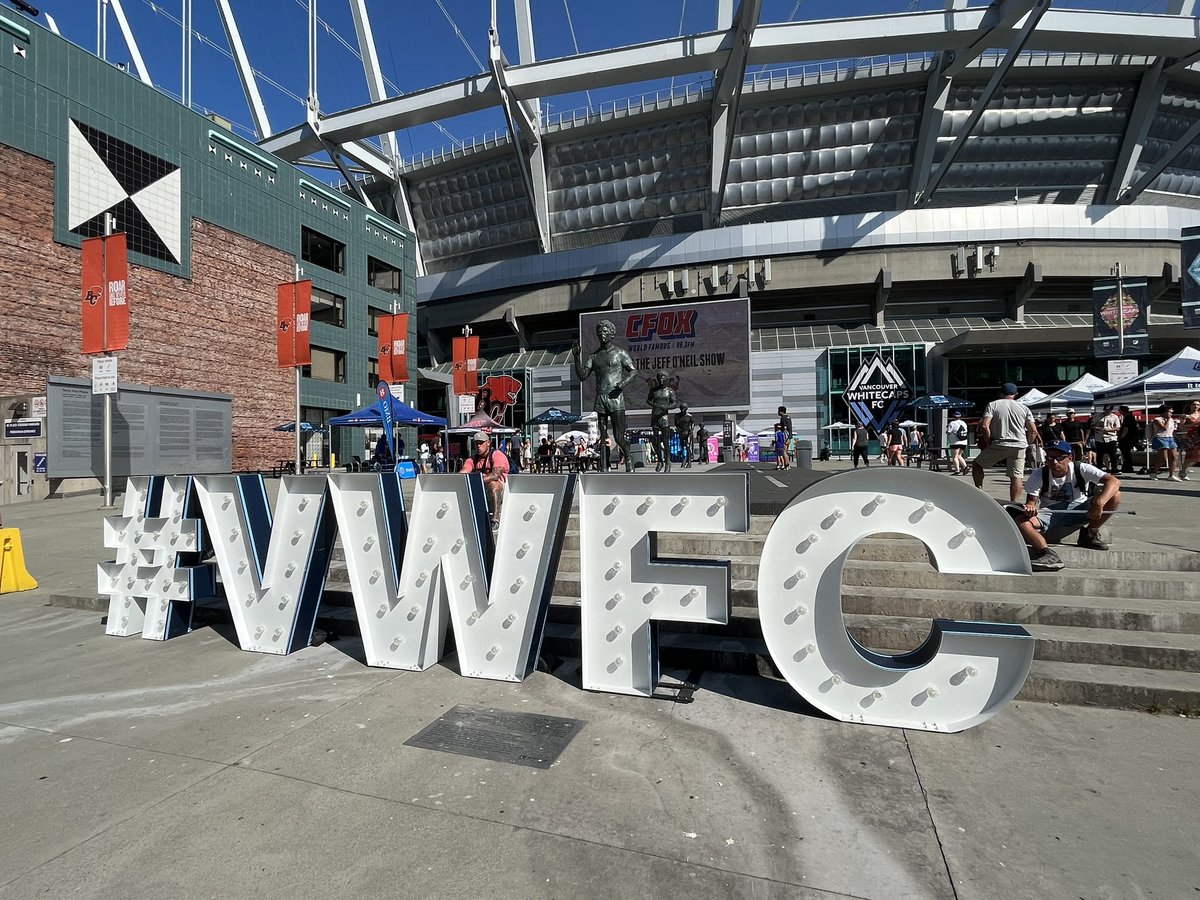 LennyNanZhou's tweet photo. 🌈 Join me with the @VancouverWhite1 for a vibrant &amp; inclusive Pride Happy Hour at Terry Fox Plaza! 🎉🏳️‍🌈 Celebrate diversity, unity &amp; love, refreshing drinks &amp; soccer excitement. Kick off the Pride Match game later tonight vs. @SoundersFC! #InclusiveSoccer #PrideHappyHour #VWFC https://t.co/C9DFeCbjtR