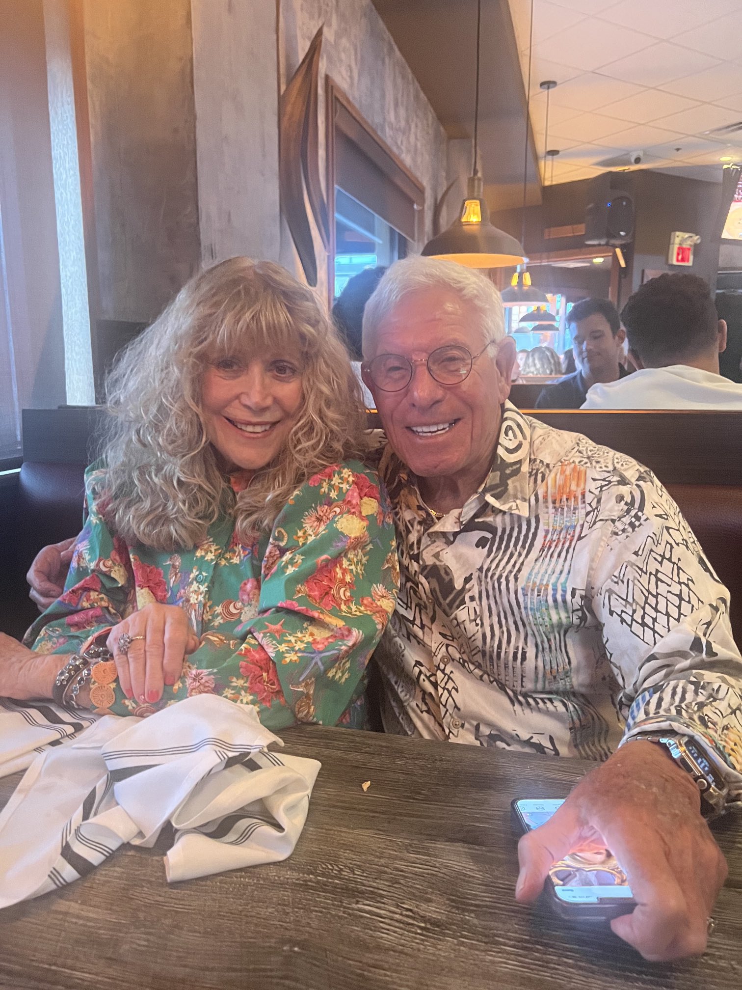 beverly goldberg on Twitter "Out to dinner with hubby Stan at Tomatoes