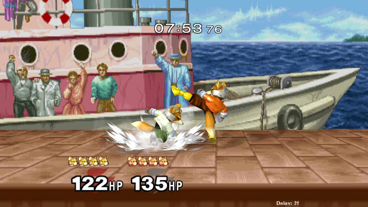 I made a stage that forces stamina mode through code even in Slippi,  and you are boxed in, so it is essentially like playing Melee if it were a traditional fighting game!