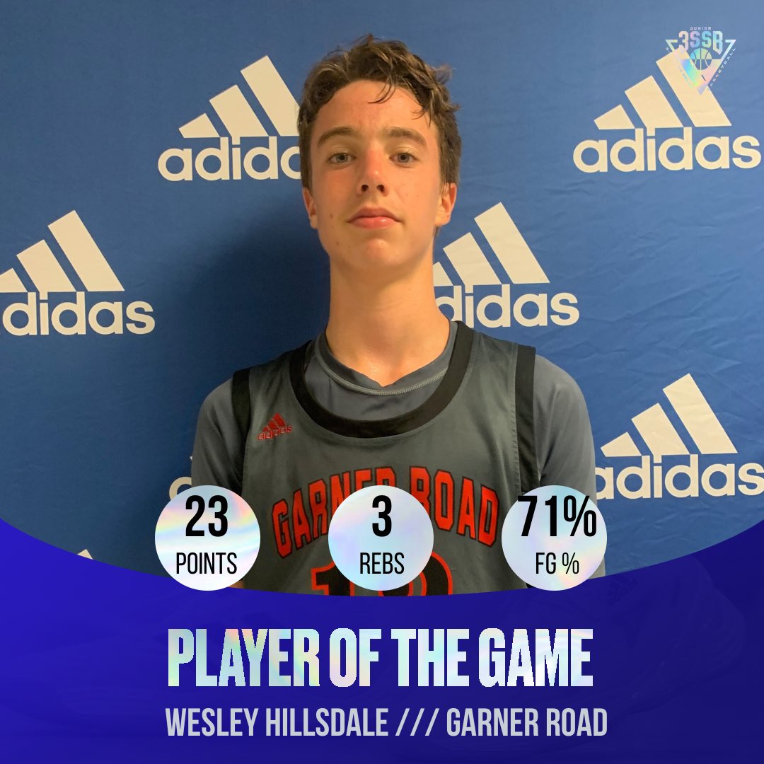 Jr3SSB's tweet photo. Congratulations to #JrNATL Player of the Game:
Wesley Hillsdale (@GroadBballClub) π
@3SSBCircuit /// @3SGBCircuit https://t.co/VWwboRRjsc
