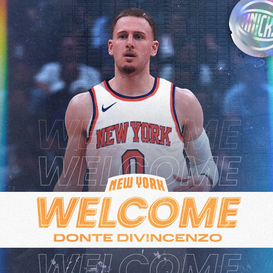 Donte DiVincenzo, Knicks agree on four-year, $50 million contract