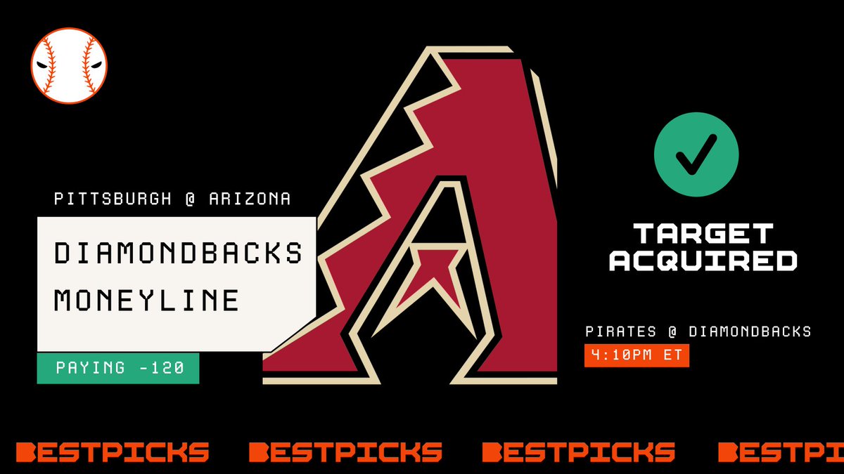 bestpicksdotcom's tweet image. 🤑 BestPick Winners Keep Coming for our Members🤑

The Diamondbacks win a THRILLER at home in the bottom of the 10th to cash in another BestPick at -120 with @DraftKings 💰

We have now won 6/7 to start July, what are you doing if you haven't joined our membership for FREE? 🤦‍♂️