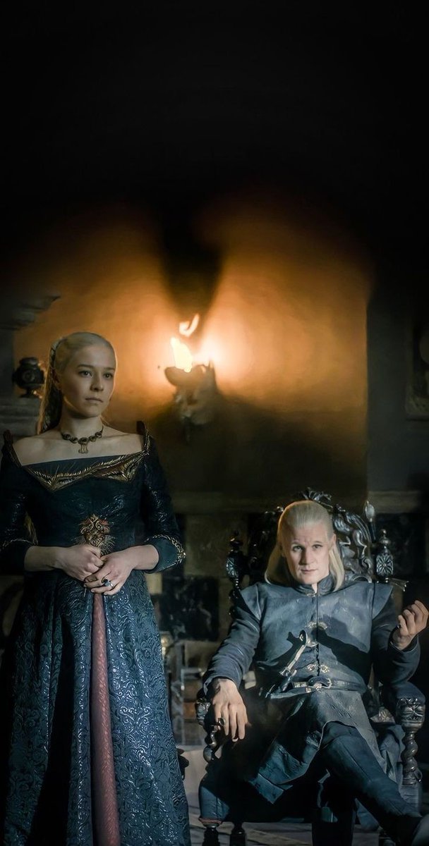 daemonitter's tweet photo. The perfect casting 🥺🥺🥺🥰
#rhaenyra #daemon #HouseOfTheDragon #millyalcock #emmad'arcy #mattsmith https://t.co/8SOhrhOhBV