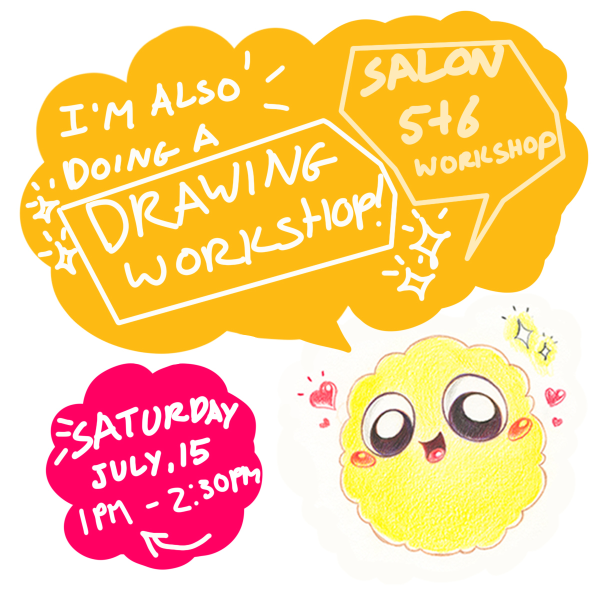 Greatfuzzball's tweet photo. Oh and also doing a drawing workshop too! So come by and let's draw together! Giveaways are available too at the workshop!

#animethon #animethon2023 #animethon30 #artistalley #artist #illustrator #anime #spyxfamily #greatfuzzball_art #chainsawman #stickers #miniprints https://t.co/lCoKVGQTc3