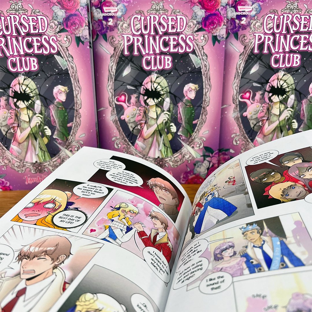 webtoonofficial's tweet image. adding to my cart RN 
#CursedPrincessClub #WEBTOON @iamlambcat 

🛒 bit.ly/3pzJ09A