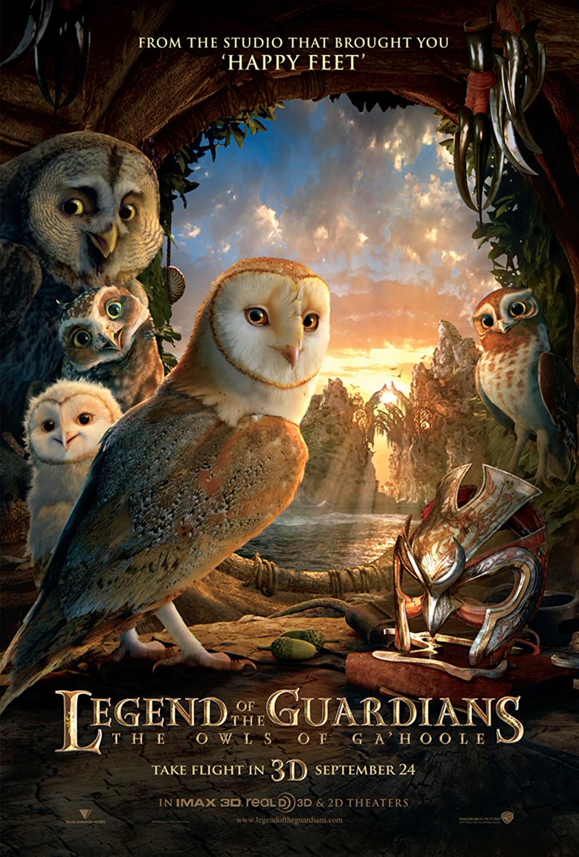 miketminett's tweet photo. Alright, next for catching up on the road to Rebel Moon is, Legend of the Guardians. #ZackSnyder #RebelMoon #LegendoftheGuardians #Zackathon #NowWatching https://t.co/E1K046xLtg