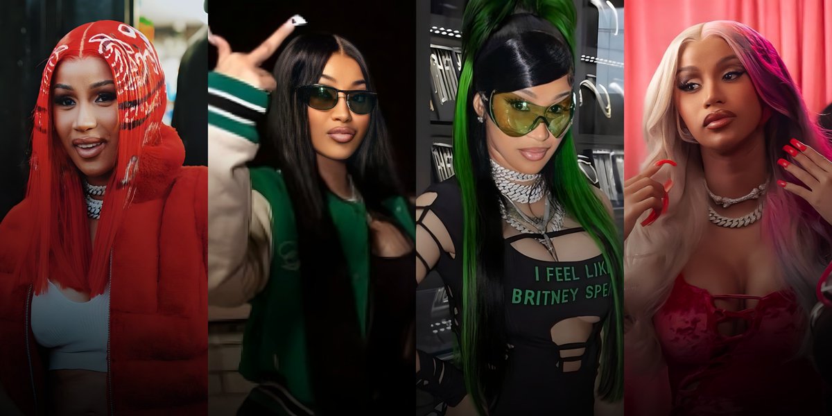 Cardi B's remix era debuts on Spotify:

“Shake It” — 626,361
“#PointMe2” — 563,297
“Tomorrow 2” — 547,733
“Put It On Da Floor Again” — ~445,000