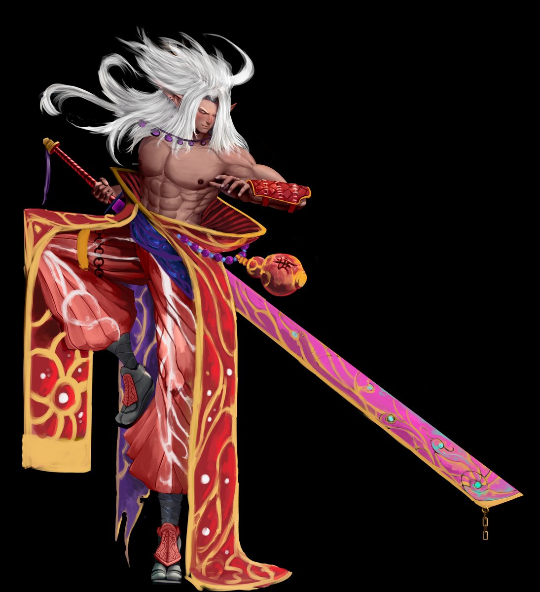 I did this DnD party for the amazing  <a href="/calebhart42/">Calebhart42</a> i am so humbled by being allowed to do this oportunity to draw his DnD party was awesome

i took alot of inspriation from my childhood in these designs with Yoshitika Amano and Akira Toriyama

#dndcharacterart #Dnd5e #twitch