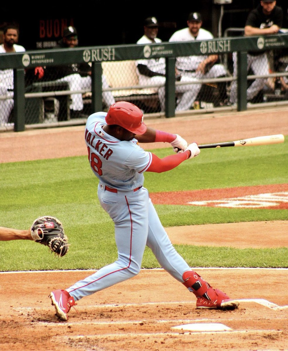CardinalsConvo's tweet photo. Jordan Walker: AB - 181, AVG - .287, HR - 8, RBI - 25, OPS - .812 

Elly De La Cruz: AB - 122, AVG - .328, HR - 4, RBI - 16, OPS - .899

Elly is a very electric player, no denying that. Jordan Walker deserves some attention and respect too though. #STLCards https://t.co/ZupxwODHTl
