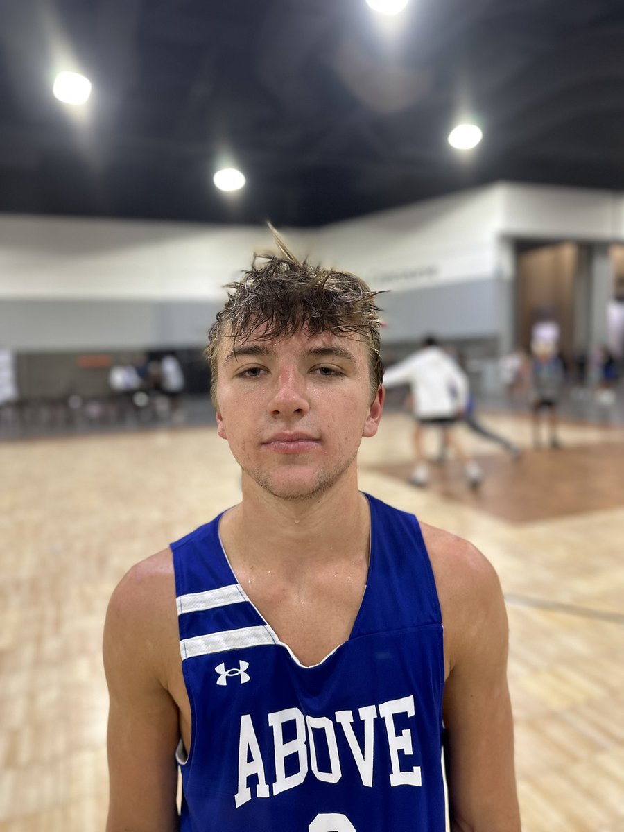 hoopseen's tweet photo. Above Academy remains undefeated after a thrilling 63-61 win over the Memphis Bulldogs Elite. Caleb McAbee couldn’t miss from behind the arc, knocking down 5 threes and ending the game with 17 points. Brady Patterson was right behind him, with 16 points. https://t.co/t3eN3k5ykF