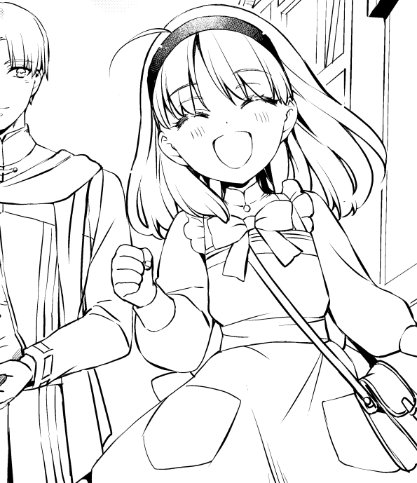 女の子描くのはた～～～～のしい☺️ 