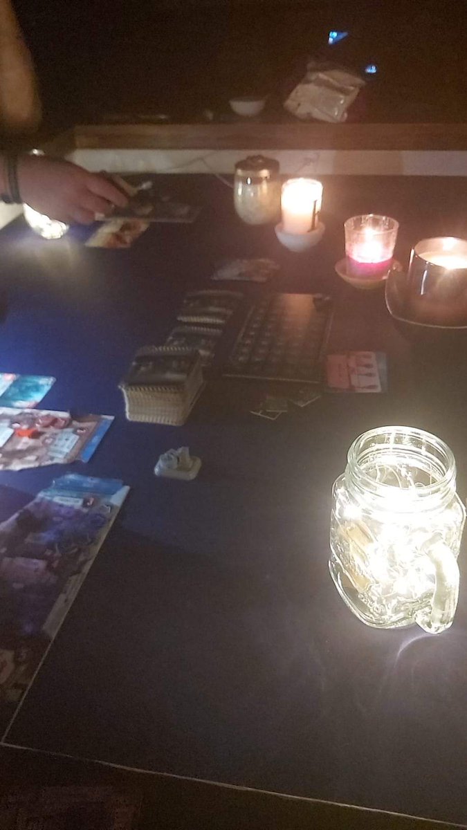 When a storm forces you to play a post apocalyptic game with emergency lighting 🤣 
#51ststate