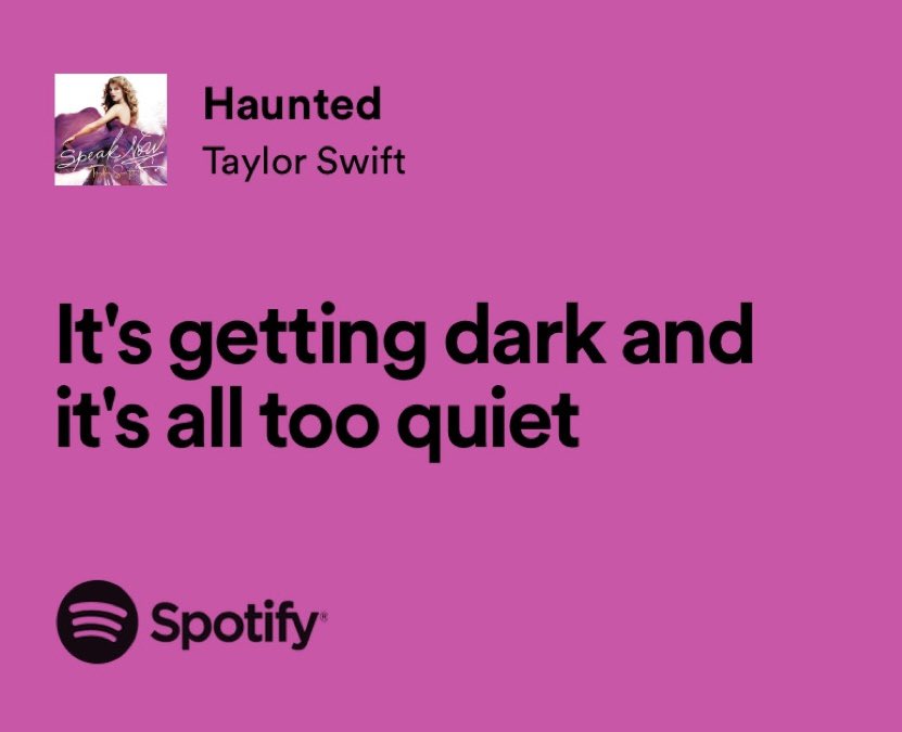 Haunted Lyrics