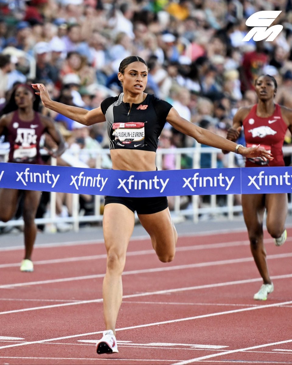 THE PIECES FALL INTO PLACE.
 
<a href="/GoSydGo/">Sydney McLaughlin-Levrone</a> picks up her first #USATFOutdoors title in the 400m in 48.74, the second-fastest time ever run by an American only 0.04 off <a href="/SanyaRichiRoss/">Sanya Richards-Ross</a>’s U.S. record.
 
She also cracks the top 10 all-time. And it feels like she’s just getting started.