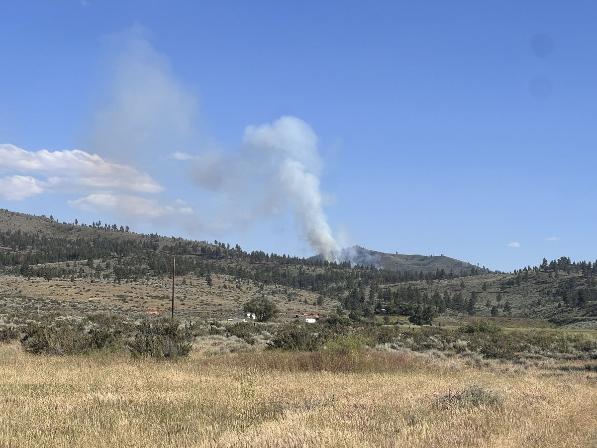 TGioA11's tweet photo. Peavine Peak Fire in Dog Valley grows to 8-10 acres with moderate to high rate of spread. Multiple resources are on the scene. @KRNV https://t.co/C1R5bqHRuA