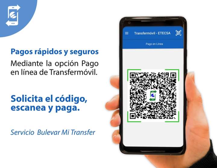 En nuestras Unidades Comerciales, si tienes #Transfermóvil, puedes utilizar el pago a través del Bulevar MiTransfer: Solicita el código QR a la ejecutiva, en la opción Pagos en  Línea escanea el QR que le muestran, y acepta el pago. 
#Transfermóvil 
<a href="/GustavoMRvc/">Gustavo Montesino Reyes</a> 
<a href="/cubano_mambi/">Román Paz</a>