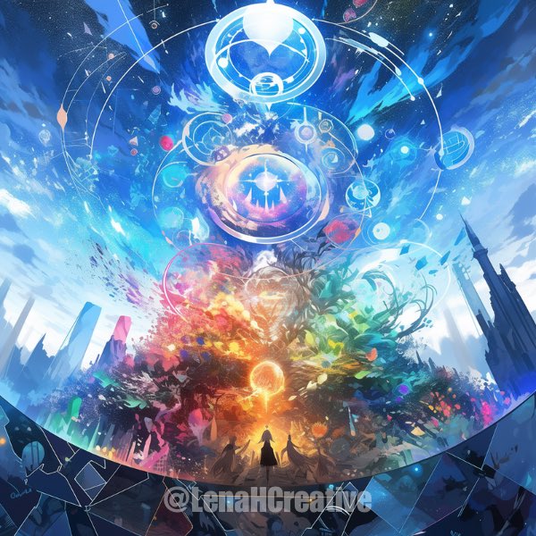 OSFWealthMRR's tweet photo. ✨🦋🌈Whispers from the Creator carried life, shaping the fabric of time. In this divine proclamation, the world awakened to the symphony of divine craftsmanship. Through the union of essential elements, God's decree birthed all creation in unison. 🌏 💨🔥🌊✨ #aiart #midjourney https://t.co/mMOONA5PHE
