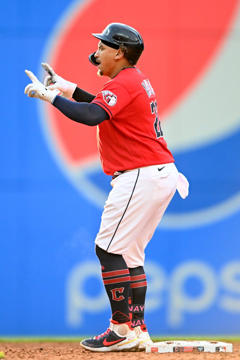 SNstats's tweet photo. Guardians Josh & Bo Naylor become the 3rd pair of Canadian teammates in modern MLB history (since 1900) with 3 hits each in a game https://t.co/wUTz53kTuA