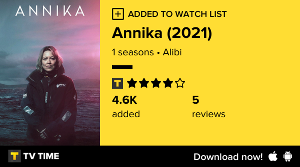 slavvka's tweet photo. I've just started following Annika (2021) https://t.co/NNUCkM2jNp #tvtime https://t.co/PnsomnXeJg
