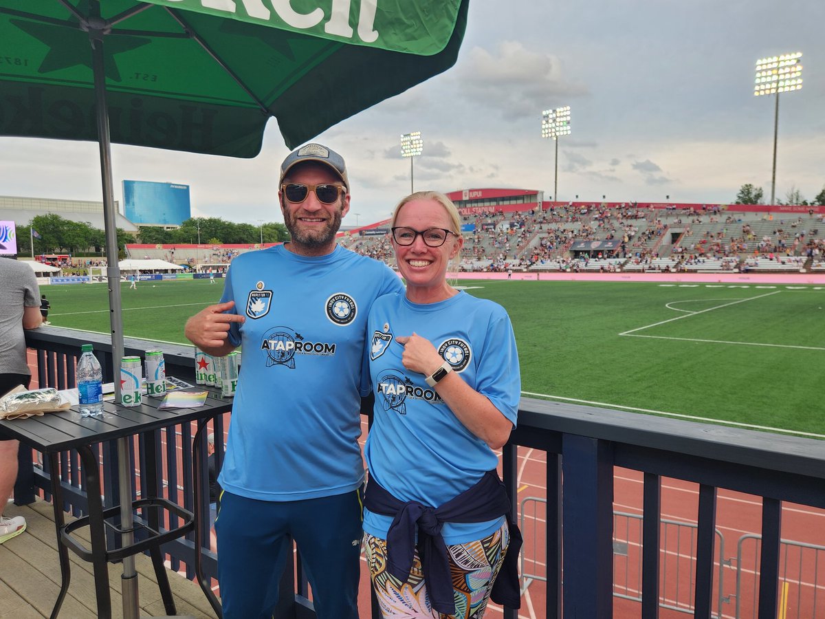 Showing our support <a href="/IndyCityFutbol/">Indy City Futbol</a> <a href="/Mapleton_FC/">Mapleton FC</a>