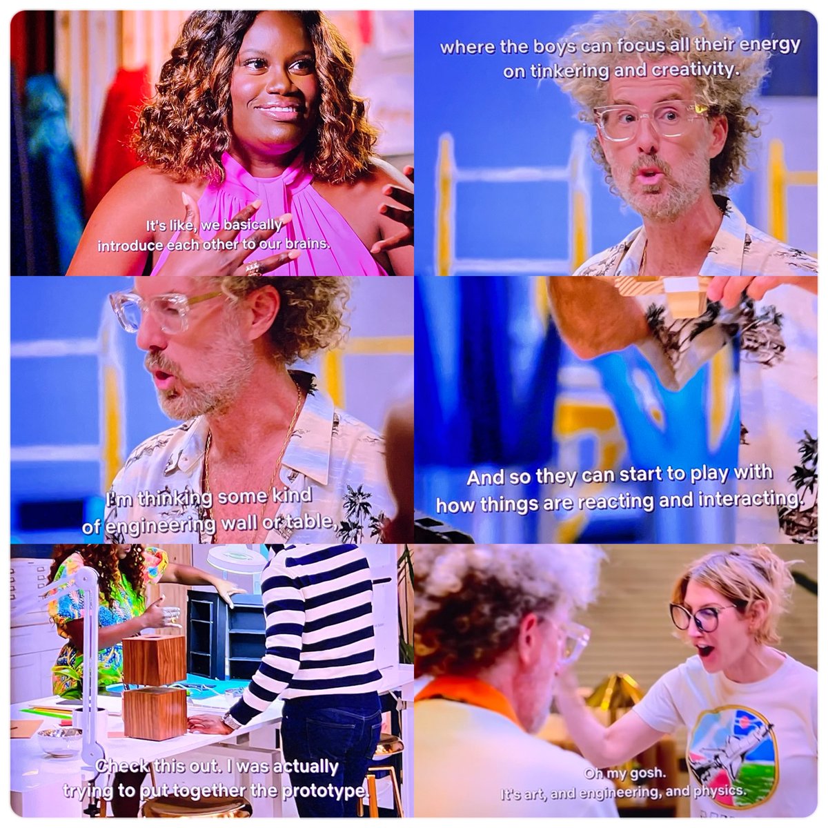 Episode 1 of #HackMyHome on <a href="/Netflix/">Netflix</a> is inspirational for #STEM educators &amp; families!!

It’s the engineering design process (ask, imagine, plan, create, test, improve, communicate) in action! Prototypes, tinkering, iteration… “it’s art, and engineering, and physics.”